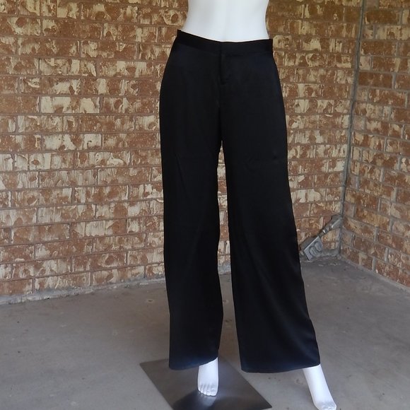 Lauren/Ralph Lauren size 6 silk black - Picture 1 of 10